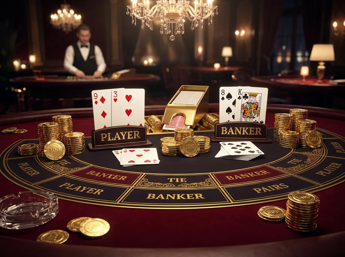 Баккара – Mostbet оюну